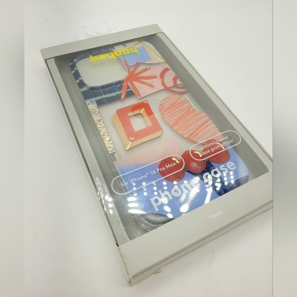 Clear Geometric Patterns Case for Apple iPhone 14 Pro Max by Heyday - Picture 5 of 8